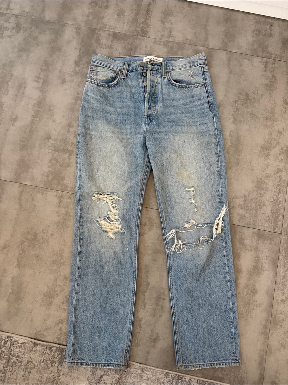 Denim Forum The Joni High Rise Loose